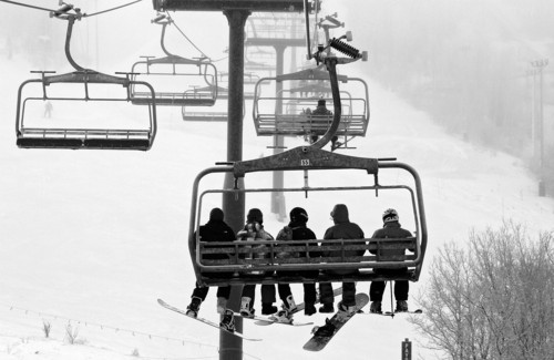 Francisco Kjolseth  |  Tribune file photo
Skiers and snowboarders ride the Payday lift at Park City Mountain Resort.