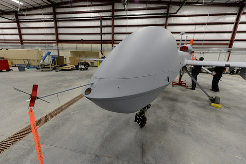 Francisco Kjolseth  |  The Salt Lake Tribune
Most of the Army's testing for unmanned aerial vehicles (drones) happens at Dugway Proving Ground.