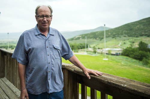 Chris Detrick  |  The Salt Lake Tribune
Howard Peterson poses for a portrait at Soldier Hollow Lodge Tuesday June 10, 2014. Peterson is retiring as the only manager the Soldier Hollow cross country and biathlon facility has ever known. He started developing the facility in 1999, oversaw its use as an Olympic venue in 2002, and has seen it become a popular facility for elite athletes and locals, thousands of whom visit it annually for everything from tubing to sheepdog trials.