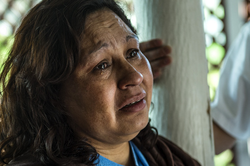 Chris Detrick  |  The Salt Lake Tribune
 Ana CaÒenquez talks about the possibility of being deported at her home in Garland Wednesday April 16, 2014. Part of the family has been ordered to be deported to El Salvador.