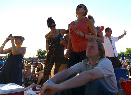 Leah Hogsten  |  The Salt Lake Tribune
Sarah McLachlan played to a sold out show at Red Butte Gardens, Tuesday, July 1, 2014.