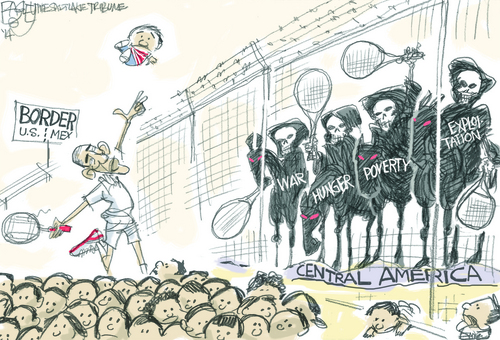 Pat Bagley cartoon for July 9, 2014.