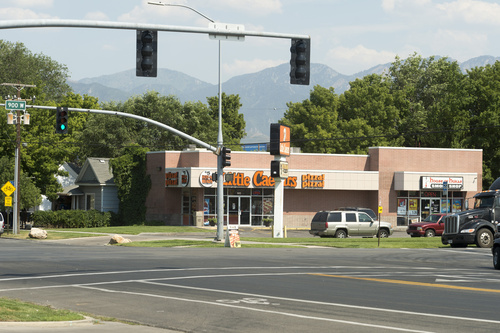 Rick Egan  |  The Salt Lake Tribune

The intersection of 900 West and 800 South, Friday, July 25, 2014
