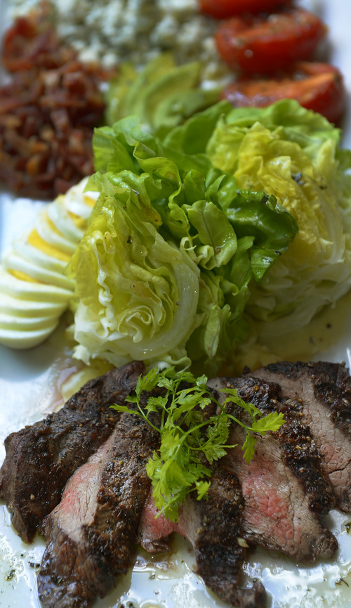 Leah Hogsten  |  The Salt Lake Tribune
Bambara's Flat Iron Cobb Salad