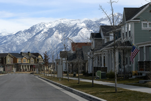 Rick Egan  | The Salt Lake Tribune 

Housing at Daybreak, Friday, February 28, 2014.