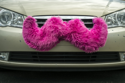 Chris Detrick  |  The Salt Lake Tribune
Lyft is a ridesharing company that is being targeted by Salt Lake City on allegations it violates city taxi ordinances. The company -- which contracts with drivers using their own cars tagged with the distinctive pink mustache -- is fighting the capital's attempt to crack down on the service.
