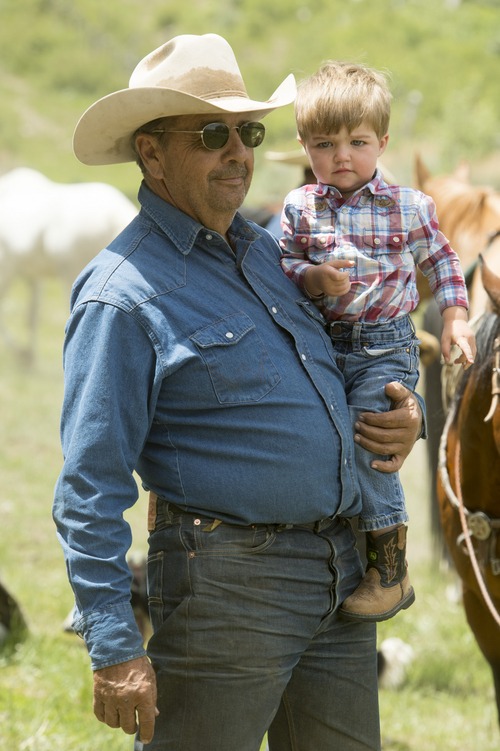 Rick Egan  |  The Salt Lake Tribune

Jax Christensen is held by his grandpa, Butch Jensen, on the Tavaputs Plateau, Sunday, June 15, 2014