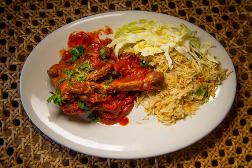 Trent Nelson  |  The Salt Lake Tribune
Lamb shanks and all the other menu items at Zaika Grill 'n Kebab are 20 percent off during South Salt Lake's Restaurant Week.