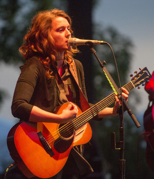 Rick Egan  |  The Salt Lake Tribune

Brandi Carlile performs at Red Butte Garden, Sunday, August 24, 2014