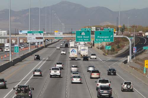 Rick Egan  | Tribune file photo

I-15 in Utah County on Friday, November 2, 2012.