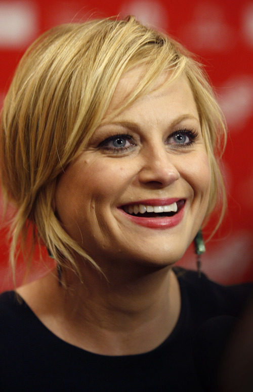 Rick Egan  | The Salt Lake Tribune 

Amy Poehler at the red-carpet premiere of "A.C.O.D" at the Eccles Theatre in Park City, Wednesday, January 23, 2013.