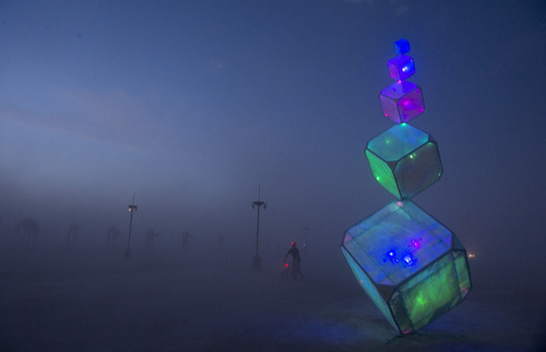 Rick Egan  |  The Salt Lake Tribune

(In)Visible art installation at the Burning Man festival in the Black Rock Desert, north of Reno, Friday, August 29, 2014.