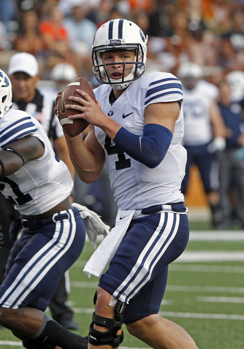 BYU football: Cougars rout Texas again 41-7 (video) - The ...