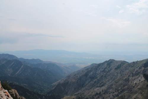 Jessica Miller  |  The Salt Lake Tribune

View from the top of Naomi Peak in Logan Canyon, August 3, 2014.