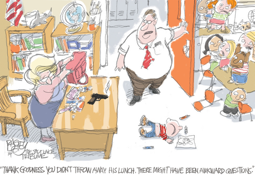 Pat Bagley cartoon for Sept. 12, 2014.