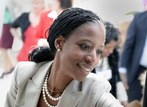 Tribune file photo
Mia Love, a Republican candidate in Utah's 4th Congressional District, is first up with TV ads for the Nov. 4 election.