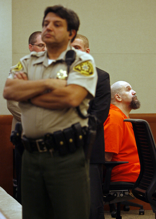 Francisco Kjolseth  |  Tribune file photo

Death row inmate Ralph Menzies attends 3rd District Court in West Jordan in 2007.