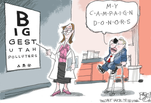 Pat Bagley cartoon for Sept. 28, 2014.