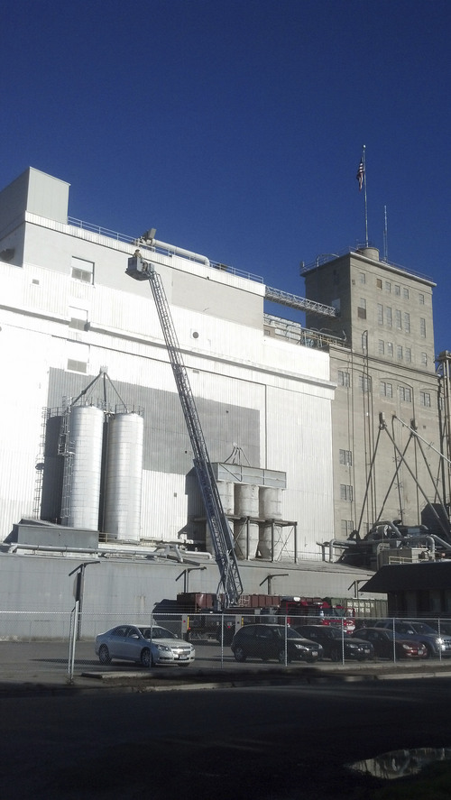 Ogden fire crews quell blaze at grain mill The Salt Lake Tribune
