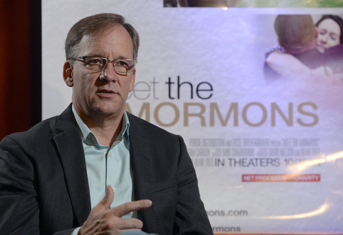 Al Hartmann  |  The Salt Lake Tribune
 Blair Treu wrote and directed "Meet the Mormons."