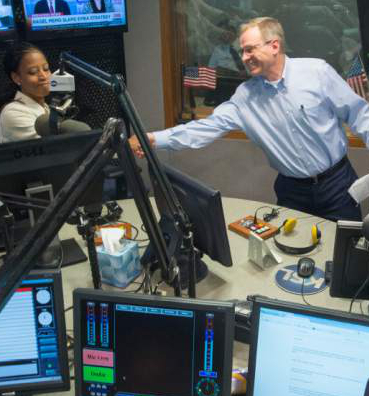 Steve Griffin  |  The Salt Lake Tribune


Mia Love and her 4th district opponent, Doug Owens, shake hands after a debate on the Doug Wright Show at the KSL studios in Salt Lake City, Thursday, October 30, 2014.