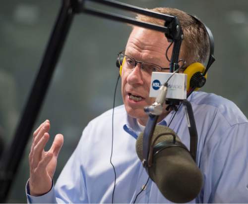 Steve Griffin  |  The Salt Lake Tribune


Doug Owens answers a question as he debates his 4th district opponent, Mia Love, on the Doug Wright Show at the KSL studios in Salt Lake City, Thursday, October 30, 2014.