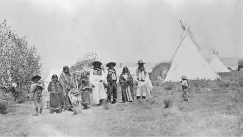 A Look Back: Life on the Ute Reservation in the early 1900s - The Salt ...