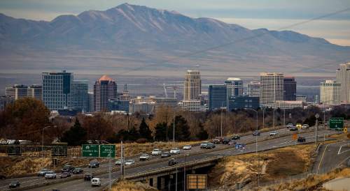 Chris Detrick  |  The Salt Lake Tribune
Traffic moves along Foothill Drive in Salt Lake City Tuesday November 25, 2014.