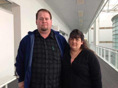 Jim Dalrymple II | The Salt Lake Tribune
Ron and Jinjer Cooke have filed a civil rights lawsuit against Colorado City and Hildale, saying they were discriminated against because they aren't FLDS