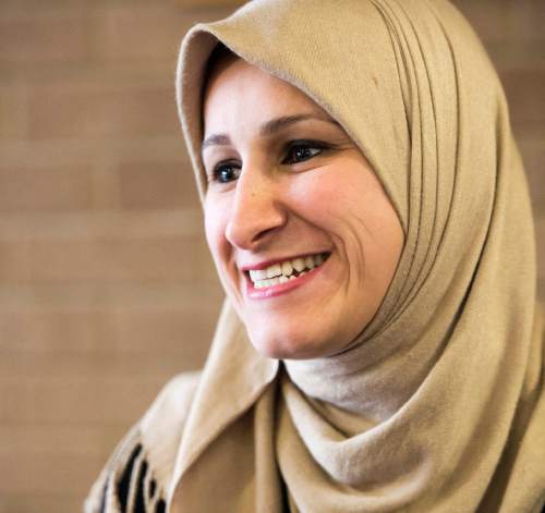 Rick Egan  |  The Salt Lake Tribune

Sara Al-Janabi, a refugee from Bagdad Iraq, received a Certificate of Achievement Award during the 4th Annual Celebration of Women of the World, Saturday, December 13, 2014