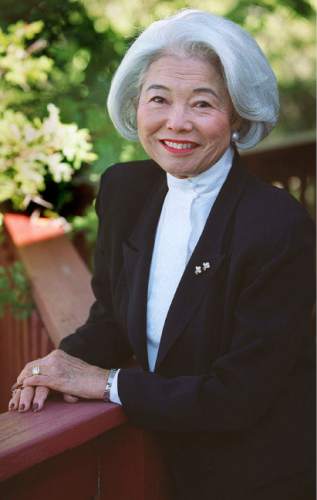 Tribune file photo

Chieko Okazaki, a member of the General Relief Society Presidency of The Church of Jesus Christ of Latter-day Saints from 1990-1997.