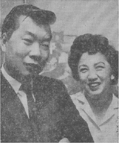 File Photo  |  Salt Lake Tribune 

Johnny Quong, owner of Johnny Quong's The Hawaiian and several other Utah eateries, and his wife Mary, taken March 1959.