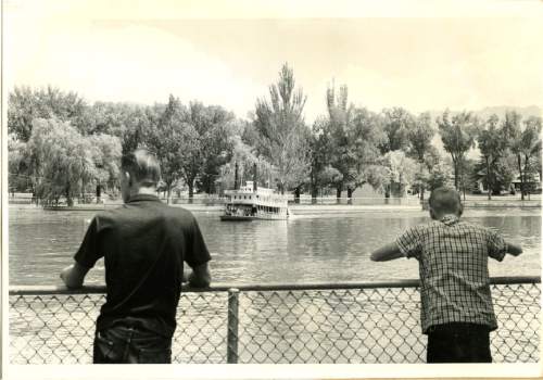 Tribune file photo

The caption with this photo says, "Recently listed in the National Register of Historic Places, Liberty Park in salt Lake City has been a favorite recreation spot for residents and tourists. Shown here in the 1950's, the River Queen on the park's pond once delighted park visitors."
