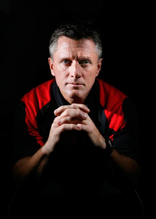 COACH WHITTINGHAM
Utah head football coach Kyle Whittingham, Thursday, 12/4/08.
Scott Sommerdorf / The Salt Lake Tribune