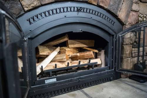 Chris Detrick  |  The Salt Lake Tribune
An EPA certified catalytic wood stove at Rocky Mountain Stove and Fireplace in Brickyard Plaza Friday January 16, 2015.