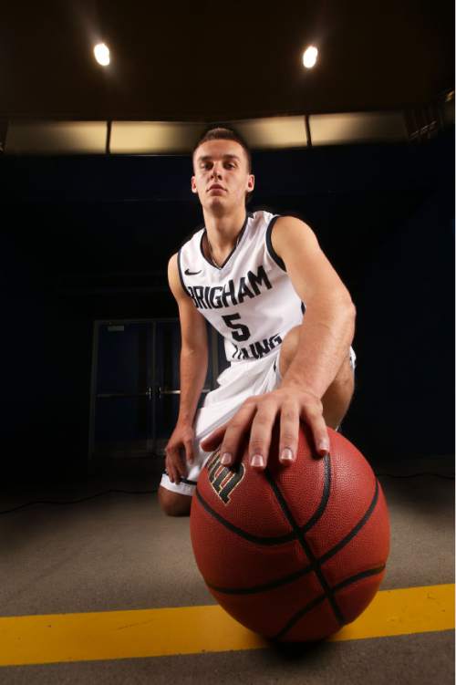 Francisco Kjolseth  |  The Salt Lake Tribune
BYU basketball player Kyle Collinsworth.