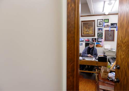 Trent Nelson  |  The Salt Lake Tribune
Investigator Sam Brower at his office in Cedar City, Thursday January 15, 2015.