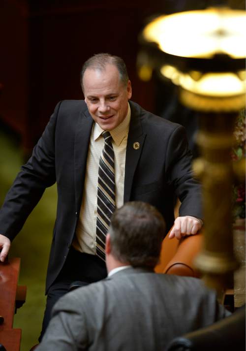 Scott Sommerdorf   |  The Salt Lake Tribune
Rep. Brian Greene, R-Pleasant Grove, is sponsoring legislation that has got the attention of regulators. It would wipe out most disclosure requirements for a certain type of investment that he used to specialize in.