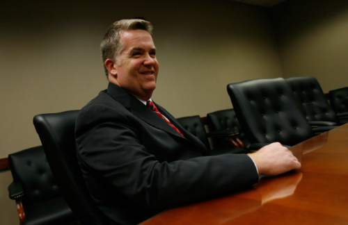 Francisco Kjolseth  |  The Salt Lake Tribune
Assistant U.S. Attorney John Huber has received a national award for superior performance in prosecuting criminal cases. He has handled cases involving firearms, domestic violence and terrorism and prosecuted four people connected to the Trolley Square shooting and the men responsible for releasing hundreds of minks, among others. Huber is a former West Valley City prosecutor.