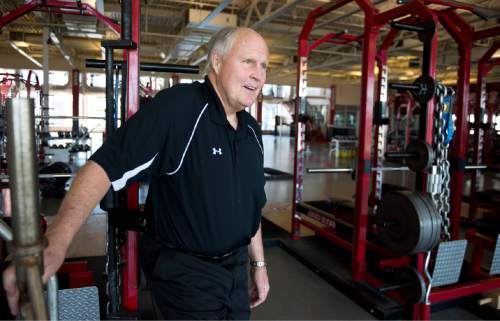 Lennie Mahler  |  The Salt Lake Tribune
Utah defensive coordinator John Pease poses for a portrait at the Spence and Cleone Eccles Football Center on the University of Utah campus Friday, Feb. 6, 2015.