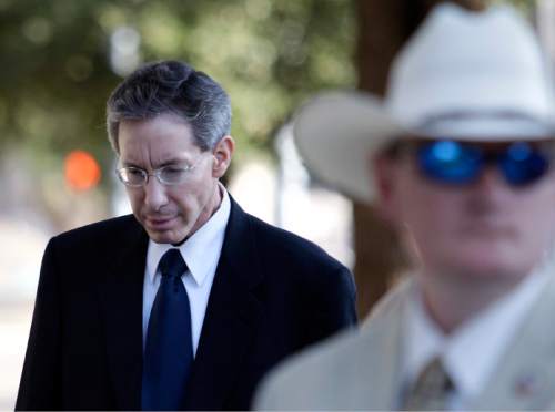 File photo of FLDS 'prophet' and convicted child-bride rapist Warren Jeffs, whose sentence was to be determined by a Texas jury hearing testimony Saturday. (The Salt Lake Tribune)