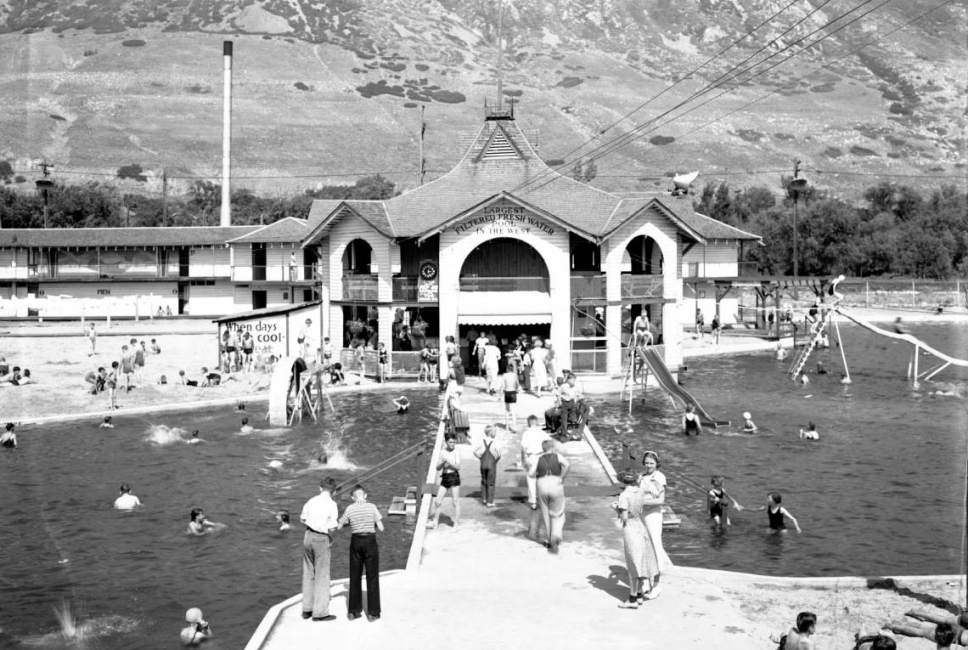 Courtesy  |  Utah State Historical Society

Swimming and recreation at Lagoon Amusement Park in Farmington. June 17, 1937.