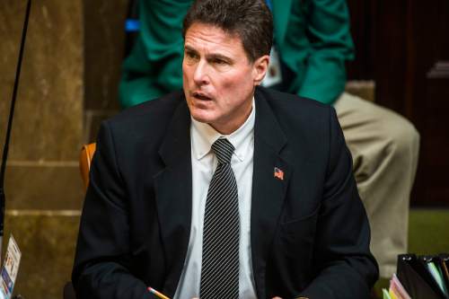 Chris Detrick  |  Tribune file photo
Rep. Jim Dunnigan, R-Taylorsville, revealed a new alternative plan for expanded Medicaid on Friday.It covers about 60,000 Utahns health care, he said, He puts the price tag at some $65 million for two years.