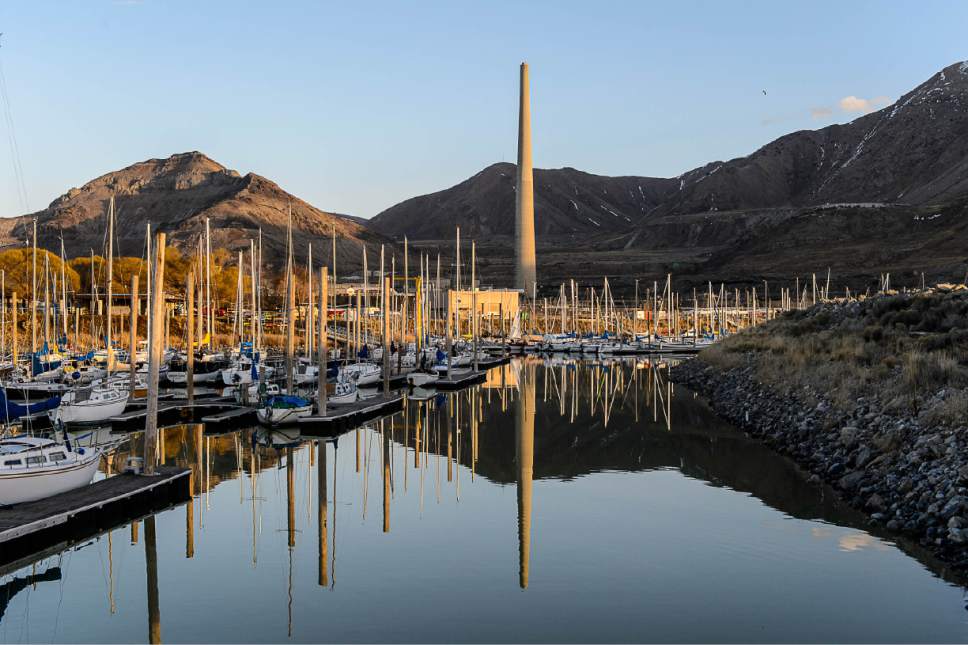 Trent Nelson  |  The Salt Lake Tribune
The Great Salt Lake marina, Wednesday February 25, 2015. Without dredging at the marina, sailing will soon be impossible on Utah's largest body of water, putting an end to a century-old tradition.