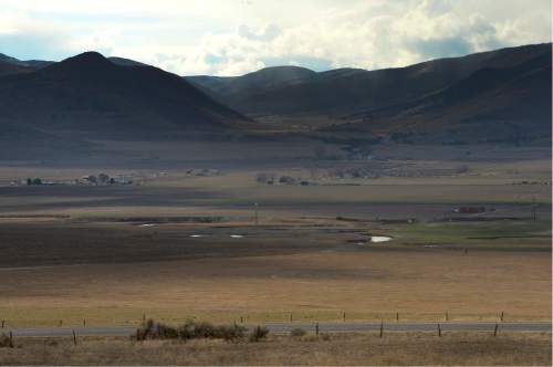 Leah Hogsten  |  The Salt Lake Tribune
One possible reservoir site to provide water to the long-planned and highly criticized Bear River Project is the Malad River Valley, just south of the Idaho border that is a tributary to the Bear River.