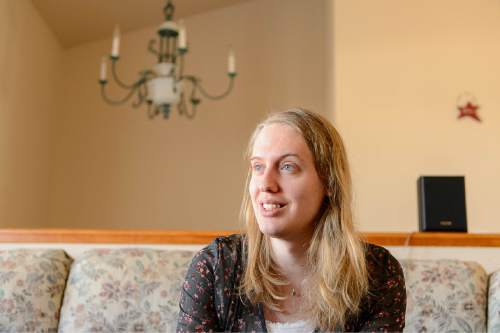 Trent Nelson  |  The Salt Lake Tribune
Annabel Jensenn, a transgender Mormon woman was photographed at her home in Springville, Tuesday March 10, 2015.
