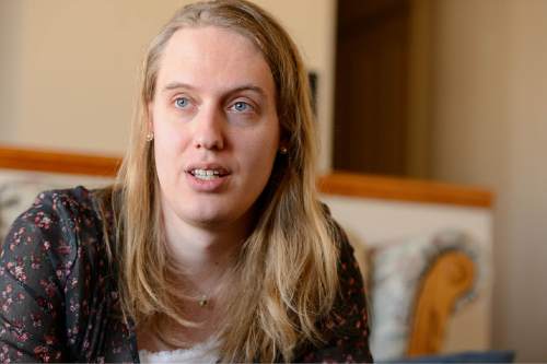 Trent Nelson  |  The Salt Lake Tribune
Annabel Jensen, a transgender Mormon woman, was photographed at her home in Springville, Tuesday March 10, 2015.