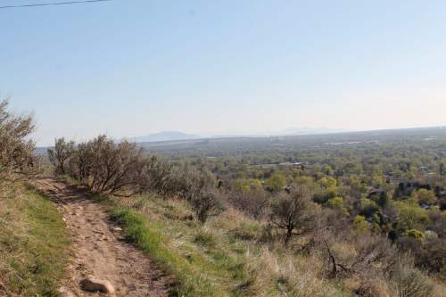 Jessica Miller  |  The Salt Lake Tribune
Jump-off Canyon trail in Ogden on April 4, 2015.