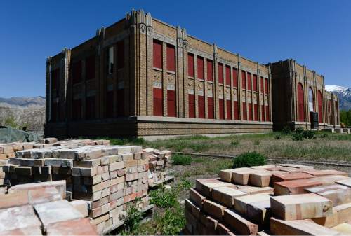 Francisco Kjolseth  |  The Salt Lake Tribune 
Efforts are underway to restore the historical Exchange Building at the Ogden Stockyards and create a business park for new companies, likely outdoor industries.