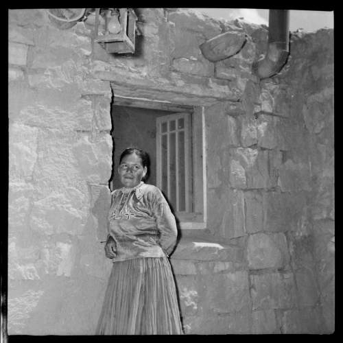 Salt Lake Tribune archive

A Navajo woman at St. Cristopher's Mission in Bluff, Utah, 1950.